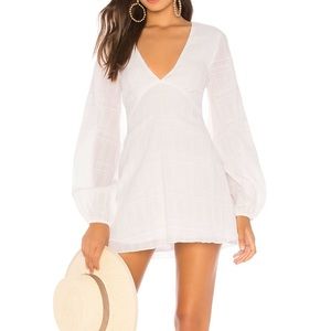 White Tularosa Ryland Mini Dress